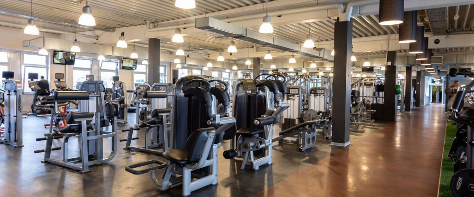 Das umgebaute Fitnessstudio “JustFit 10 Light”